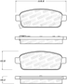 Picture of StopTech Street Brake Pads - Front