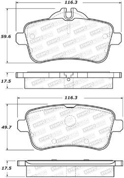 Picture of StopTech Street Brake Pads - Front