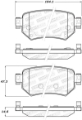 Picture of StopTech Street Brake Pads - Rear
