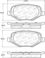 Picture of StopTech Street Brake Pads - Front
