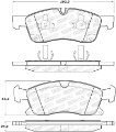 Picture of StopTech Street Brake Pads - Front