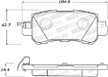 Picture of StopTech Street Brake Pads - Front
