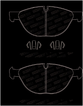 Picture of StopTech Street Brake Pads - Front