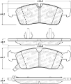 Picture of StopTech Street Brake Pads - Front