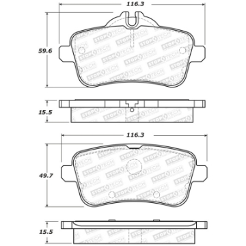 Picture of StopTech Street Brake Pads - Front