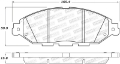Picture of StopTech Street Brake Pads - Front