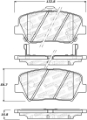 Picture of StopTech Street Brake Pads - Front