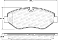 Picture of StopTech Street Brake Pads - Front