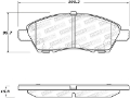 Picture of StopTech Street Brake Pads - Front