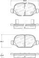 Picture of StopTech Street Brake Pads - Front