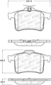 Picture of StopTech Street Brake Pads - Front