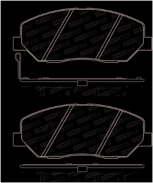Picture of StopTech Street Brake Pads - Front