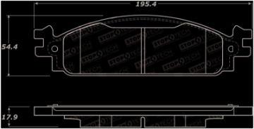 Picture of StopTech Street Brake Pads - Front