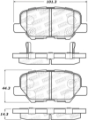 Picture of StopTech Street Brake Pads - Front
