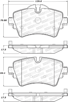 Picture of StopTech Street Brake Pads - Front