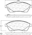 Picture of StopTech Street Brake Pads - Front