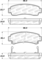 Picture of StopTech Street Brake Pads - Front