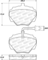Picture of StopTech Street Brake Pads - Front