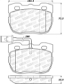 Picture of StopTech Street Brake Pads - Front