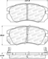 Picture of StopTech Street Brake Pads - Front