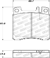 Picture of StopTech Street Brake Pads - Front