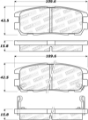 Picture of StopTech Street Brake Pads - Front