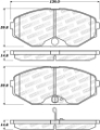Picture of StopTech Street Brake Pads - Front