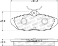Picture of StopTech Street Brake Pads - Front