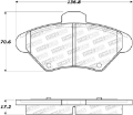 Picture of StopTech Street Brake Pads - Front