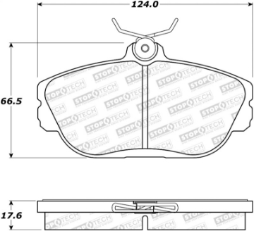 Picture of StopTech Street Brake Pads - Front