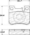 Picture of StopTech Street Brake Pads - Front