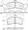 Picture of StopTech Street Brake Pads - Front