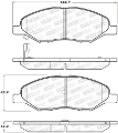 Picture of StopTech Street Brake Pads - Front