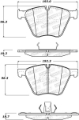 Picture of StopTech Street Brake Pads - Front-Rear