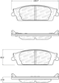 Picture of StopTech Street Brake Pads - Front-Rear
