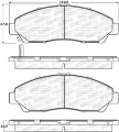 Picture of StopTech Street Brake Pads - Front-Rear