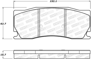 Picture of StopTech Street Brake Pads - Rear