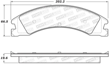 Picture of StopTech Street Brake Pads - Rear