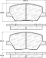 Picture of StopTech Street Brake Pads - Rear