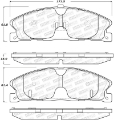 Picture of StopTech Street Brake Pads - Rear
