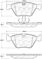 Picture of StopTech Street Brake Pads - Rear