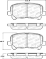 Picture of StopTech Street Brake Pads - Rear