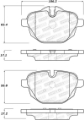 Picture of StopTech Street Brake Pads - Rear