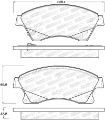 Picture of StopTech Street Brake Pads - Rear