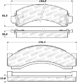 Picture of StopTech Street Brake Pads - Rear