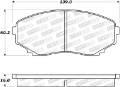 Picture of StopTech Street Brake Pads - Rear