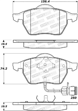 Picture of StopTech Street Brake Pads - Rear