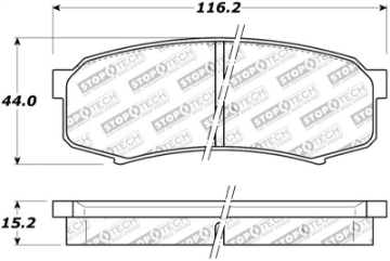 Picture of StopTech Street Brake Pads - Rear