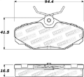 Picture of StopTech Street Brake Pads - Rear