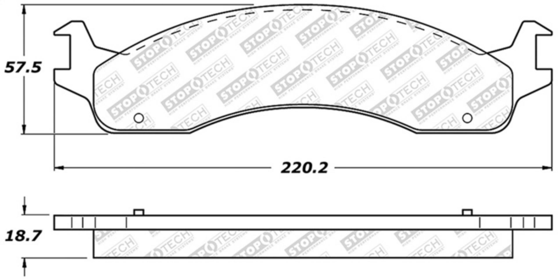 Picture of StopTech Street Select Brake Pads